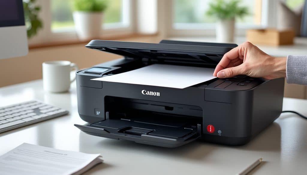 Comment numériser un document avec une imprimante canon ?