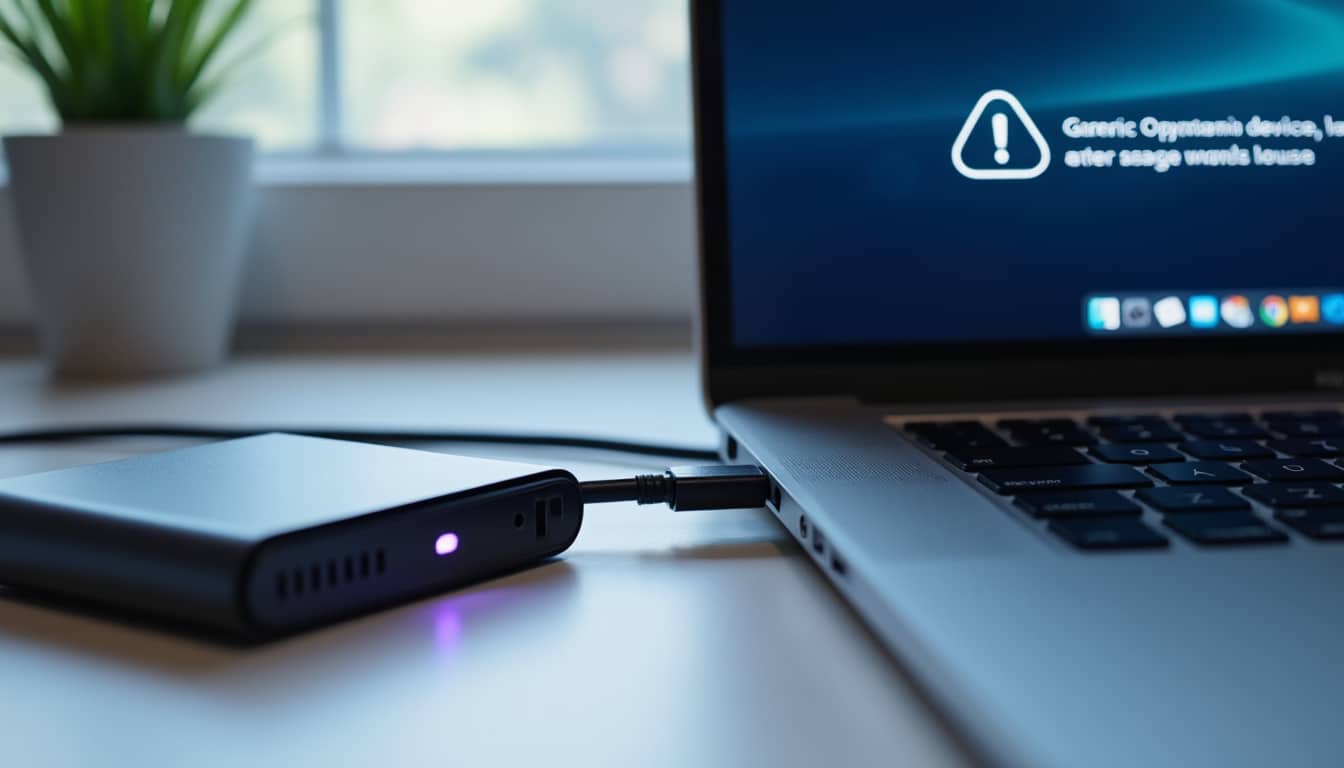 découvrez les étapes essentielles à vérifier si votre disque dur externe s'allume mais n'est pas détecté par votre ordinateur, afin de résoudre ce problème efficacement.