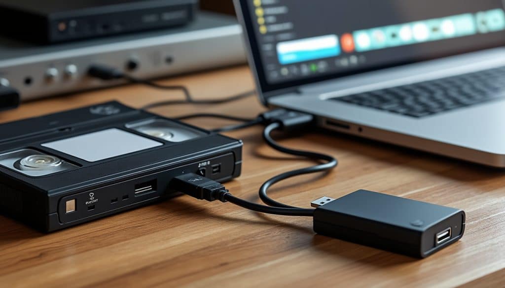 Transferer vhs sur clé usb : outils et précautions