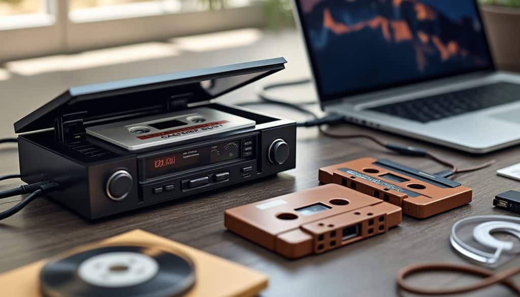 Cassettes audio et bandes : la numérisation