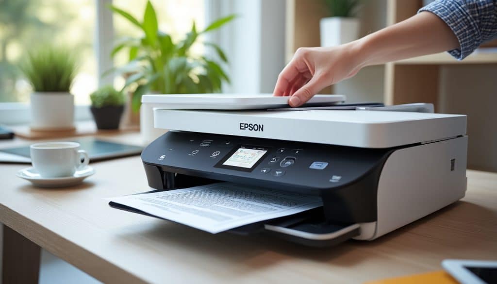 Comment scanner un document avec une imprimante epson ?
