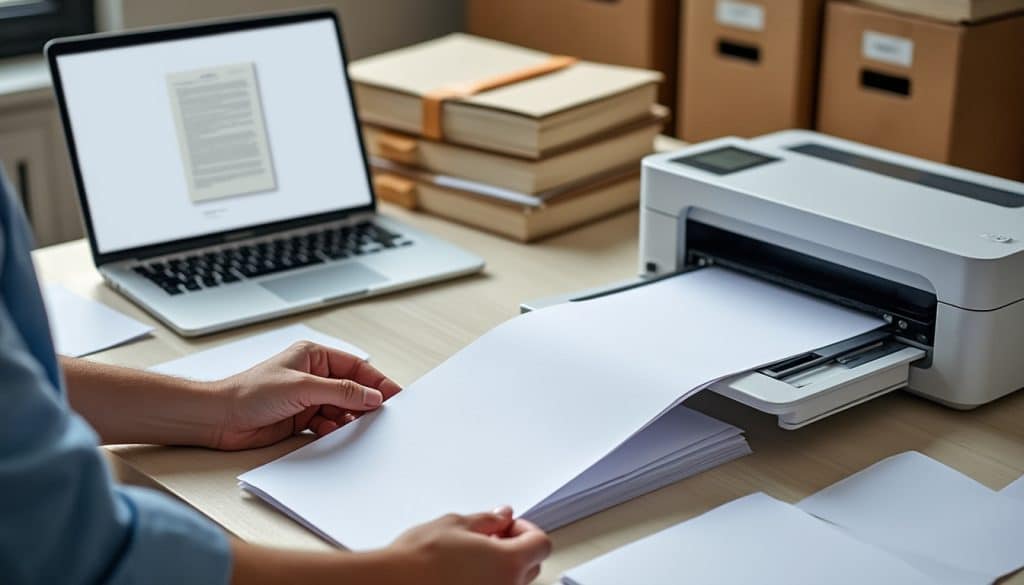 Documents papier : trier, numériser, conserver