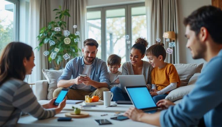 Volume de données personnelles : ce qu'une famille accumule