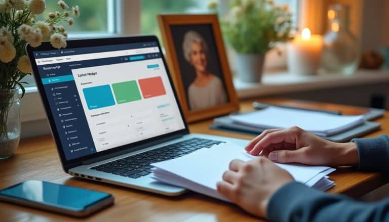 Comptes en ligne après un décès : les démarches par service