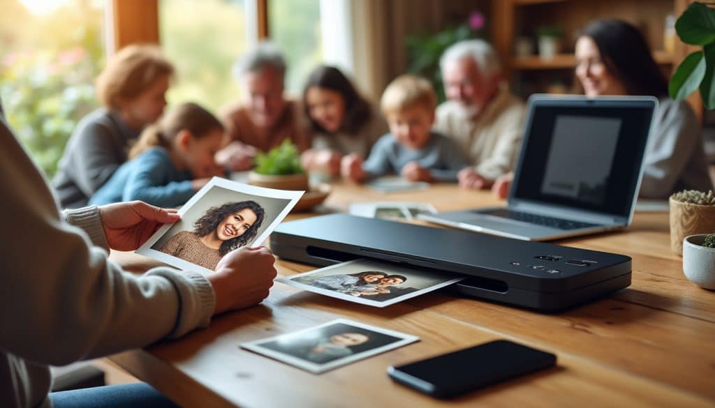 Numériser pour partager en famille : les solutions