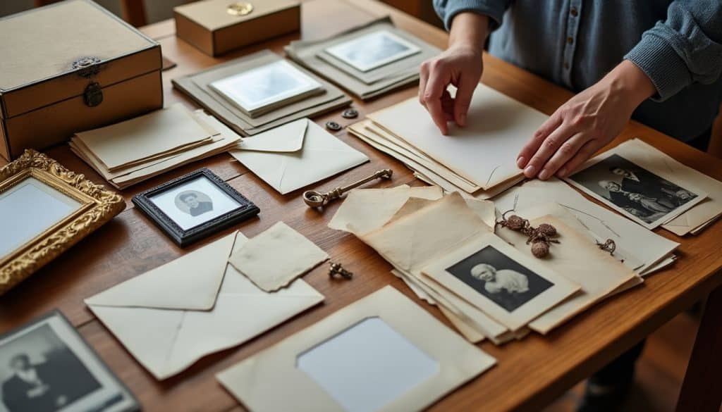 Objets et documents de famille : que faire du volume